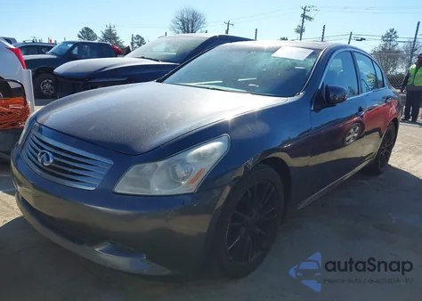 2007 Infiniti G35 Sport из США, поврежденный, VIN JNKBV61E67M705605